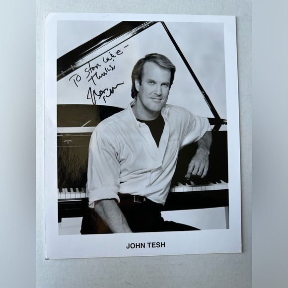 John Tesh autographed picture - Picture 3 of 4